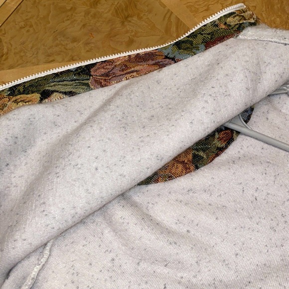 Orvis Sherpa Fleece Tapestry Trimmed Full Zip Vest Size Large - Picture 14 of 14